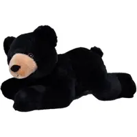 Wild republic Knuffel - Ecokins - 19x33 - Zwarte beer - - OneSize - Knuffels