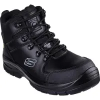 SKECHERS Work 200187EC/BLK TROPHUS - KILRAM Heren Veiligheidslaarzen Zwart