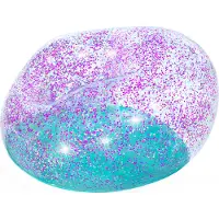 Bestway Opblaasbare glitterstoel 114 x 112 x 66 75115