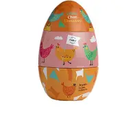 Galler Set chocolade paaseieren Metal Egg, 165 g