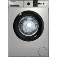 Heinner HWM-VT0610CHSD++ Voorlader Wasmachine 6 kg, 1000 tpm, Anti-Kreuk, Balance Control, Zilver