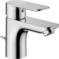 Hansa Basic - Wastafelkraan, met waste, chroom 55402203