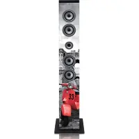 Lenco IBT-6, Meerkleurig, 40 W, Batterij, USB, 0,5 W, 150 mm, 150 mm