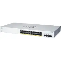 Cisco CBS220-24T-4G, beheerd, L2, Gigabit Ethernet (10/100/1000), voor inbouw in een rack, 1U