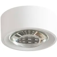 Arcchio LED-plafondlamp Rotari, dimbaar, wit / opaal, Woon-/ Eetkamer, Aluminium, Modern, LED plafondlamp