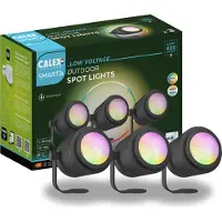 Calex Smart Outdoor 24v - Slimme Grondspots - Set 6 - RGB en Warm Wit