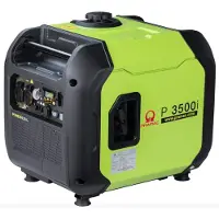 Pramac -generator P 3500 i, benzine, tankinhoud 9 l, 3,0 kW, 230 V, 61 dB, elektrische start, 2 stopcontacten