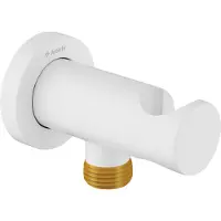 Deante Afgeronde connector met houder voor handset