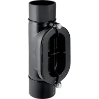 Geberit ontstoppingsstuk PE, PE (Polyetheen), uitwendige buisdiameter 250mm