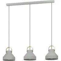 Eglo Grijze 3L hanglamp Estepona 107cm