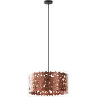 LUCANDE Hanglamp Aeloria , dimbaar, koper, Woon-/ Eetkamer, metaal, Modern, hanglamp