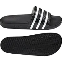 Adidas Originals Muiltjes 'Adilette' zwart / wit