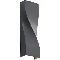 LUCANDE Buitenverlichting , Tibelya, Zwart, Balkon, Aluminium, Modern