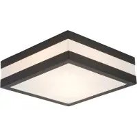 Brilliant Strakke plafondlamp Matteo voor buiten