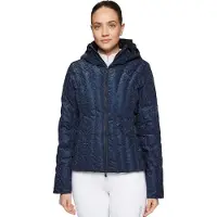 Samshield FW25 COURCHEVEL-ICE PRINT PUFFER- NAVY -L