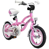 Bikestar Cruiser kinderfiets 12 inch roze female