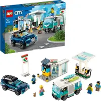 LEGO City Nitro Wheels Service Station set, bouwdoos, geschikt voor kinderen vanaf 5 jaar, 354 onderdelen, 685 gram