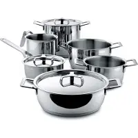 Alessi Pannenset Pans & Pots (9-Delig)