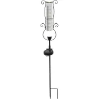 Star Trading LED solarlamp Pluvio met regenmeter