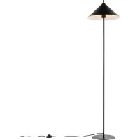 QAZQA Design vloerlamp zwart driehoek - Triangolo
