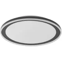 LINDBY Plafondlamp , Verdan, dimbare, Zwart, Woonkamer, Metaal, Modern