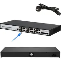 Extralink EX.19737 netwerk-switch Managed L3 Gigabit Ethernet (10/100/1000) Power over Ethernet (PoE) 1U Wit