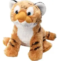 Sonstige Verlage knuffel tijger junior 30 cm pluche oranje/wit