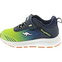 Kangaroos Sneakers 'Rida' blauw / grijs / grasgroen