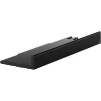 Keuco Reva - Planchet met wisser, lengte 35 cm, mat zwart 12859370000