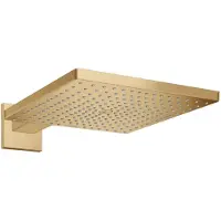 Hansgrohe Raindance E hoofddouche 300 1jet EcoSmart met douche-arm, Brushed Bronze