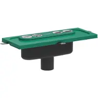 Hansgrohe uBox universal - Inbouwlichaam voor rechte afvoeren voor verticale installatie 01002180