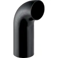 Geberit , bocht, PE, 90°, diameter 125, 1 stuk.
