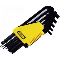 Stanley - Inbussleutel Set - 12-Delig - Met Kogelkop - Calibrated