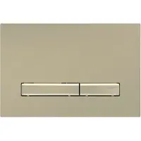 Geberit Sigma50 - Bedieningsplaat, easy to clean, geborsteld messing 115.672.QF.2