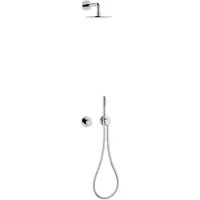 Keuco IXMO - Doucheset met inbouwthermostaat, diameter 25 cm, chroom 59602010001