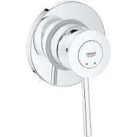 GROHE BauClassic - Inbouw douchekraan, met inbouwdeel, chroom 29048000