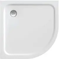 Ravak Galaxy Pro Chrome - Douchebak Elipso Pro-90 Chroom, 900x900 mm, wit XA247701010
