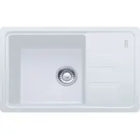 Franke Malta - BSG 611-62 fragraniet spoelbak, 62x44 cm, ijswit 114.0440.889