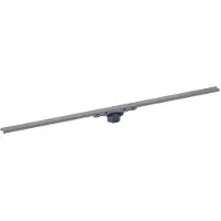 Geberit CleanLine - Douchegoot 30-130 cm, geborsteld zwart chroom 154.447.QC.1