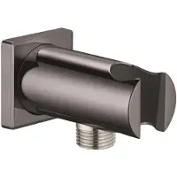 GROHE Rainshower - Wandaansluitbocht met houder, Hard Graphite 26659A00