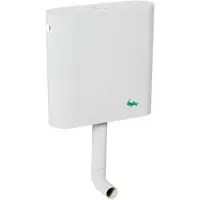 Jika Baby - Spoelreservoir, 380x370, zijdelingse vulling, Dual Flush, wit H8937110000001