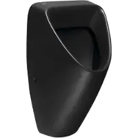 Bruckner Schwarn urinoir 31.5x26.5cm zwart mat