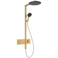 Hansgrohe Raindance Alive S 300 1jet Showerpipe regendoucheset thermostatisch Brushed Bronze