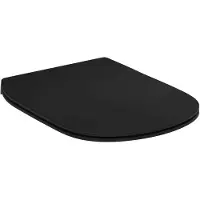 Ideal standard Tesi - Toiletzitting, SoftClose, zijde zwart T5522V3