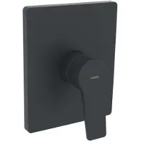 Hansa Twist - Inbouw douchekraan, 1 functie, mat zwart 8985908333