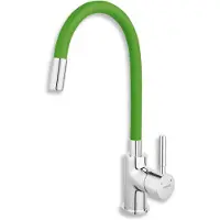 Ferro Keukenmengkraan , groen met chroom, model 70710,0Z