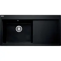 Franke Mythos - MTG 611/2 graniet spoelbak, 100x52 cm, onyx 114.0250.541