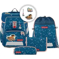 Step by step Space schooltas set 5 stuks petrol