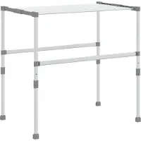 vidaXL Droogrek 83x(50-55)x(40-85) cm aluminium