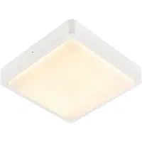 SLV Led plafonnière Ainos Square met bewegingssensor